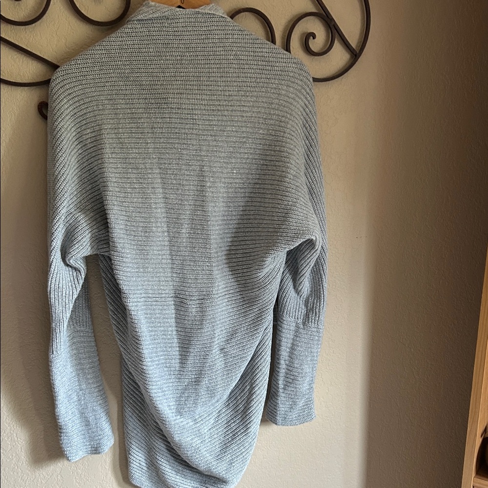 Banana Republic Light Gray Draped Cardigan - Picture 6 of 6